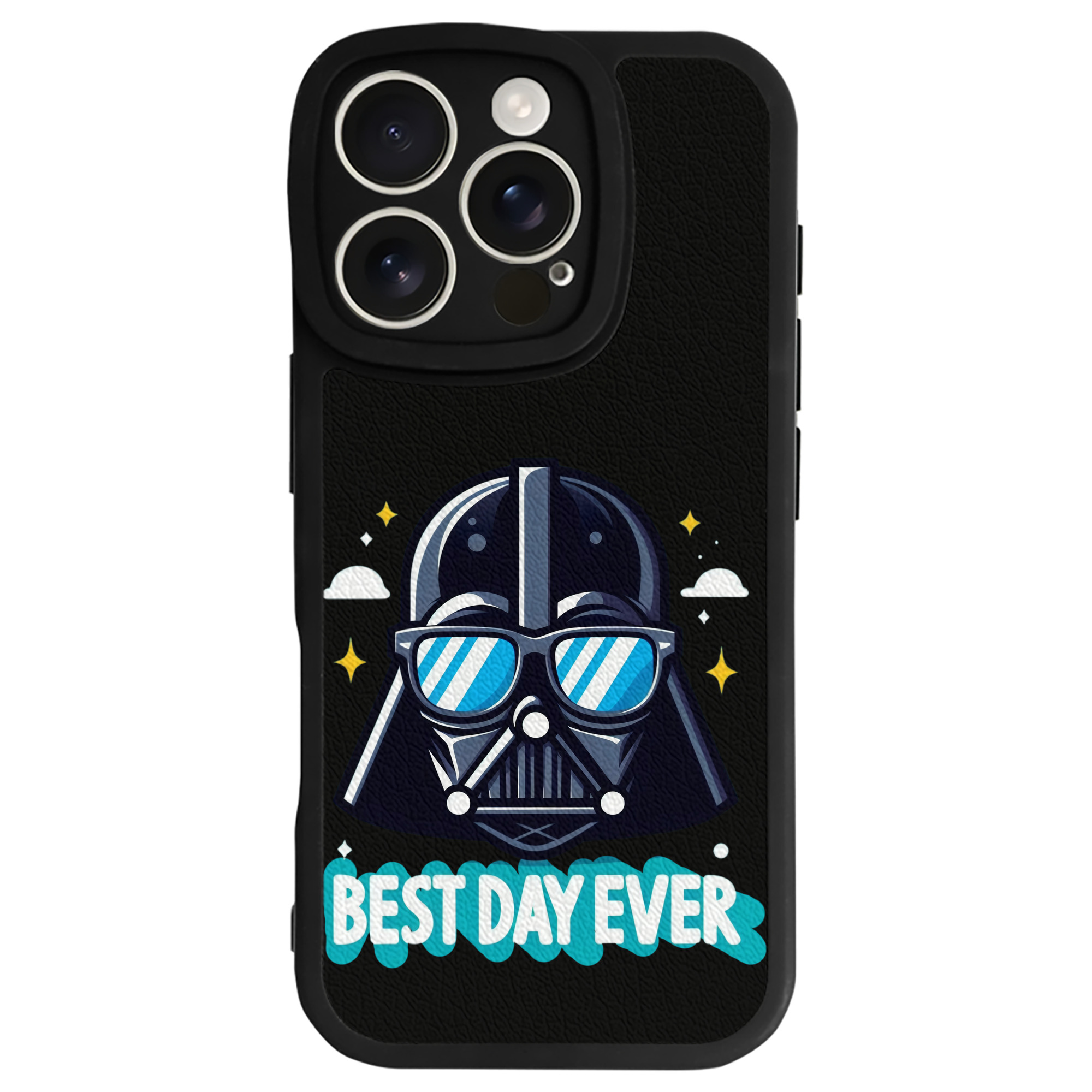（画像用） スター・ウォーズ Star Wars 【iPhone 16シリーズ対応】シリコンスマホケース（レザー調） 材質：シリコン